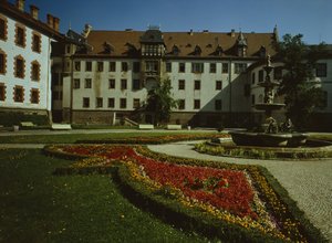 Schloss Elisabethenburg en Meiningen, construido en 1682 de German School