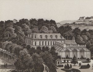 Schonbrunn (litografía) de German School