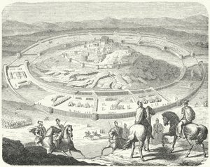 Sitio de Numancia por los romanos de German School