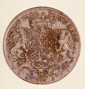 Taler de plata de Federico Cristián, Margrave de Brandeburgo-Bayreuth (1708-1769)