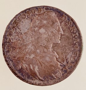 Tálero de plata de Maximiliano III José de German School