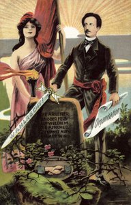 Tarjeta postal de propaganda socialista