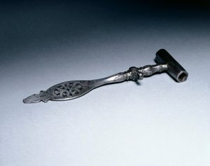 Llave para un arma de rueda, c.1600-50 de German School