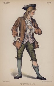 Spiegelberg, de Los bandidos de Friedrich Schiller de German School
