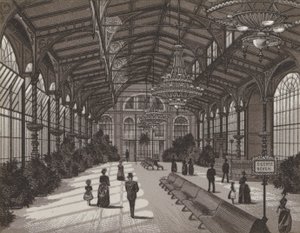 Sprudelcolonnade, Interior de German School