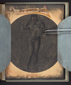 Tablas que representan al hombre en tres estados diferentes