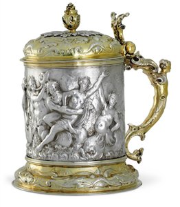 Jarra, probablemente Hamburgo, c.1660 de German School