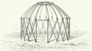 Estructura de tienda tártara