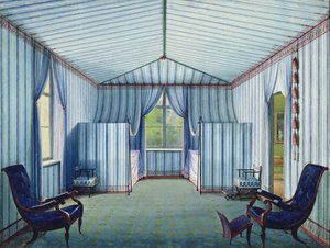 Sala de la tienda, después de 1830 de German School