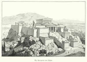 La Acrópolis de Atenas, Grecia Antigua de German School