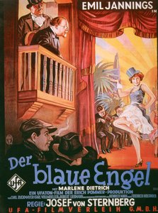Cartel de la película El ángel azul