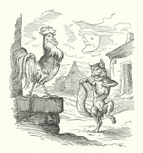 El Gallo y el Zorro (grabado)