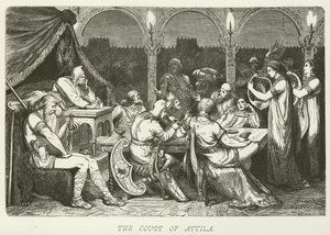 La corte de Atila
