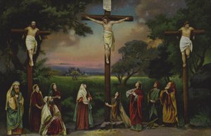 La Crucifixión de German School