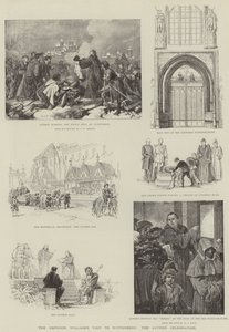 La visita del emperador Guillermo a Wittenberg, la celebración de Lutero de German School
