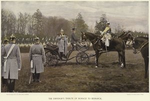 El homenaje del emperador a Bismarck de German School