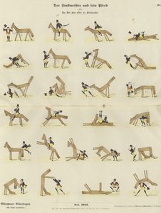 El caballerizo y su caballo de German School