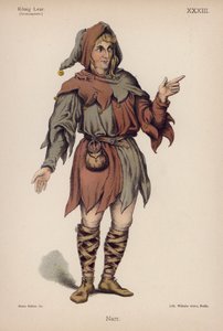 El Bufón, del Rey Lear de Shakespeare de German School