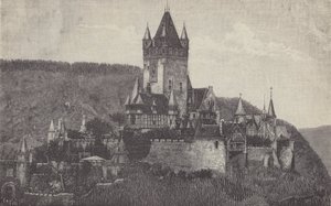 El castillo imperial, Cochem, Alemania