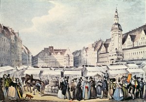 La Feria de Leipzig en 1830