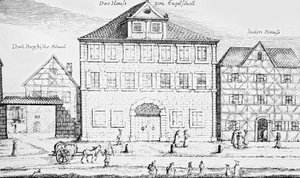 La calle principal en Núremberg de German School
