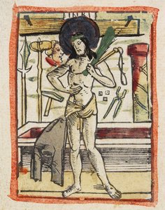 El hombre de dolores, c.1480-1490