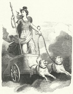 La diosa nórdica Freyja de German School