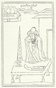 El poeta persa Saadi de German School