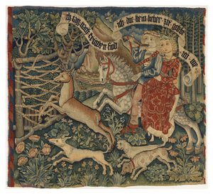 La búsqueda de la fidelidad, c.1475-1500 (tapiz)