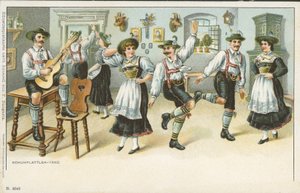 El Baile Schuhplattler de German School