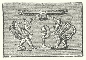 Los Hombres Escorpión del Épico de Gilgamesh de German School