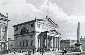 La iglesia de San Nicolás, Potsdam, Alemania