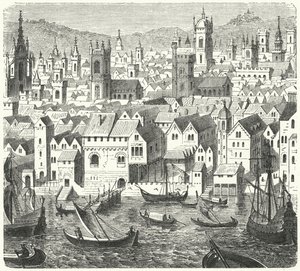 El Steelyard, base comercial de la Liga Hanseática en Londres de German School