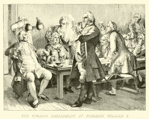 El Parlamento del Tabaco de Federico Guillermo I de German School