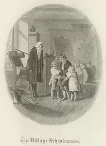 El maestro de escuela del pueblo de German School