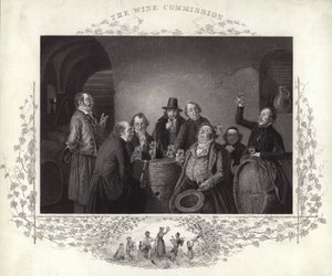 La Comisión del Vino (grabado)