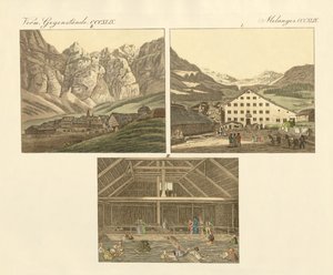 El baño de Leuker en el Cantón de Wallis