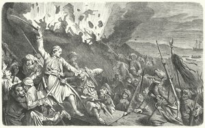 La caída de Missolonghi, Guerra de Independencia Griega de German School