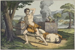El asesinato de Abel, ilustración de "L