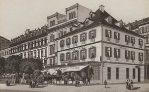 Café del Teatro, Goldner Schild de German School