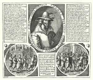 Thomas Percy, uno de los conspiradores detrás de la Conspiración de la Pólvora de German School