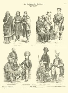 Trajes tibetanos y cachemires de German School
