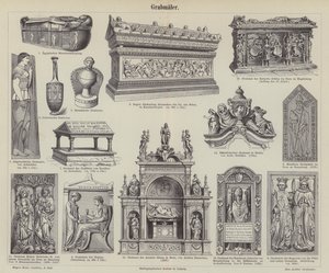 Tumbas (grabado) de German School