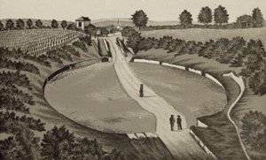 Trier: Anfiteatro (lito) de German School