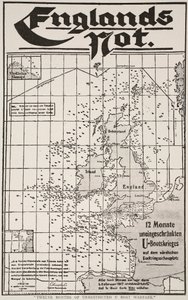 Doce meses de guerra submarina sin restricciones, 1917-19 de German School