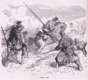 Bajo fuego, Historia de la guerra entre Francia y Alemania de Cassell publicada por Cassell and Company Limited, c.1890 de German School
