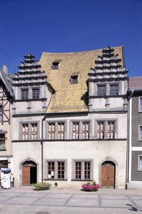 Vista de la casa de Heinrich Schutz