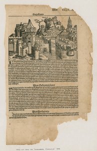 Vista de Londres, 1493. De la Crónica de Núremberg