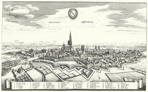 Vista de Estrasburgo (grabado)