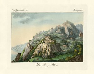 Vista del Monte Athos de German School